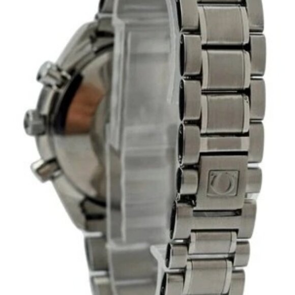 Omega 39mm Men\'s Speedmaster Mark 40 White/ Red Dial Auto Watch! Ref: 3513.33! main image 6